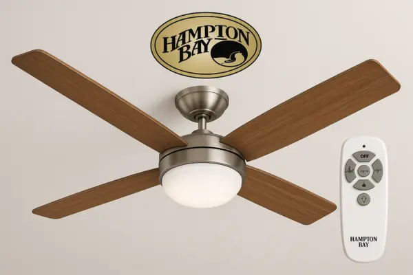 hampton bay ceiling fan with remote