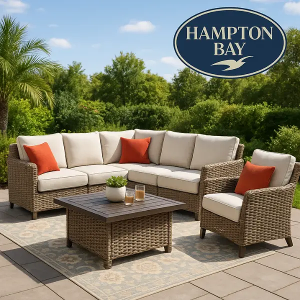 hampton bay patio furniture set
